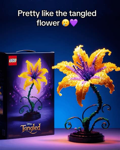 rapunzel flower lego|These Disney Tangled